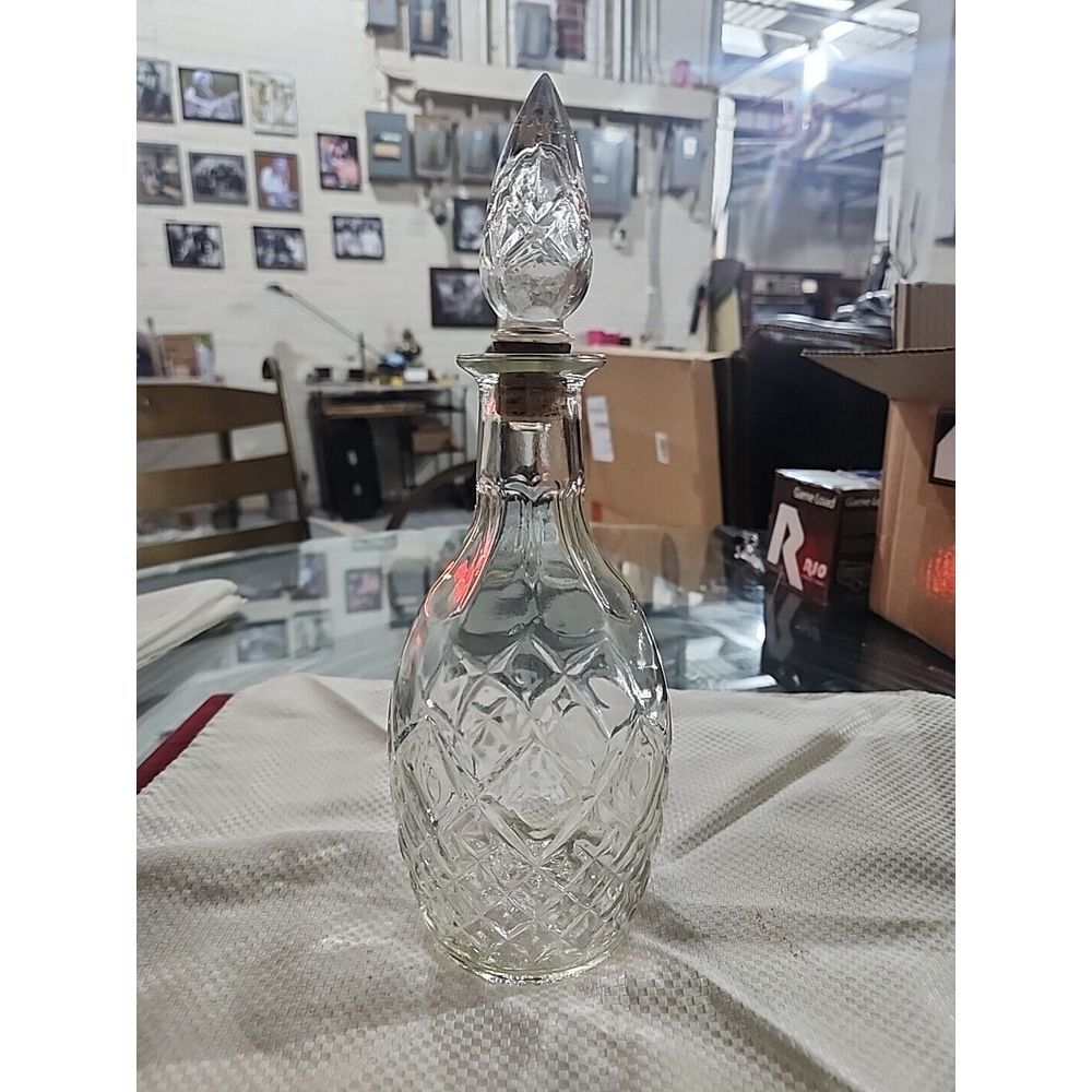 This is an elegant liquor bottle manufactured and sold with sherry in 1967 in...